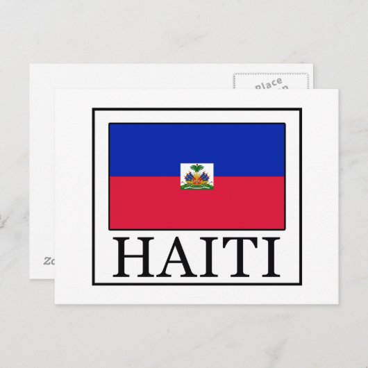 Haïti Briefkaart (Voorkant / Achterkant)