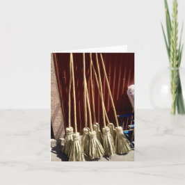 Haïti Brooms blanco briefkaart