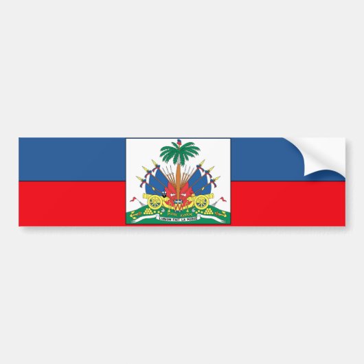 Haïti Bumpersticker (Voorkant)