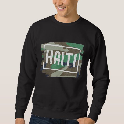 Haiti Camouflage Trui (Voorkant)