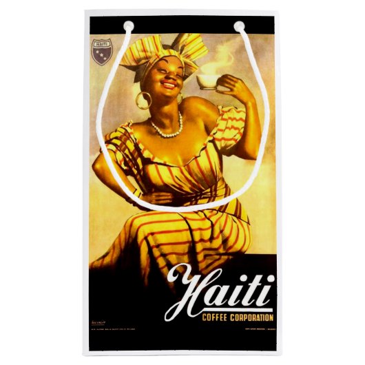 Haïti Coffee Corporation ad 1950 Klein Cadeauzakje (Achterkant)