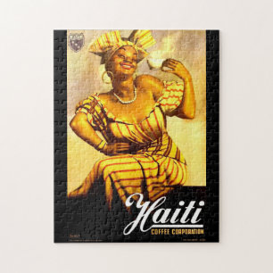Haïti Coffee Corporation ad 1950 Legpuzzel