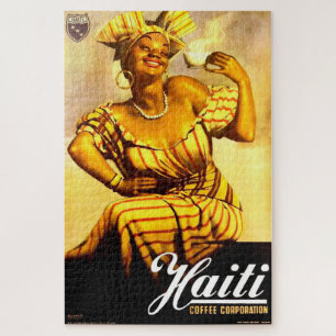 Haïti Coffee Corporation ad 1950 Legpuzzel