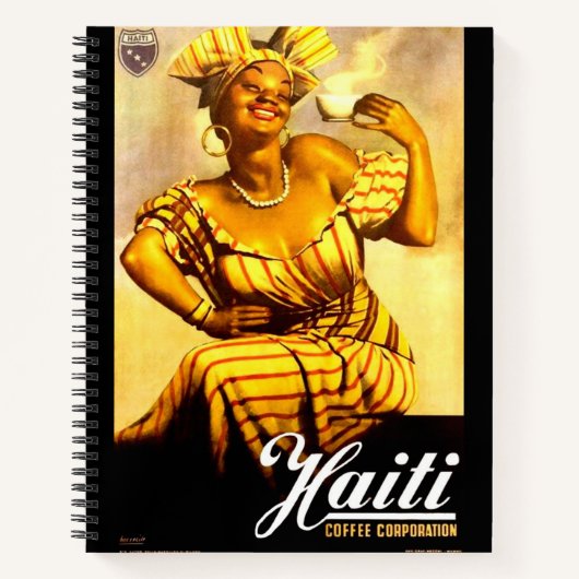 Haïti Coffee Corporation ad 1950 Notitieboek (Voorkant)