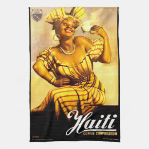 Haïti Coffee Corporation ad 1950 Theedoek