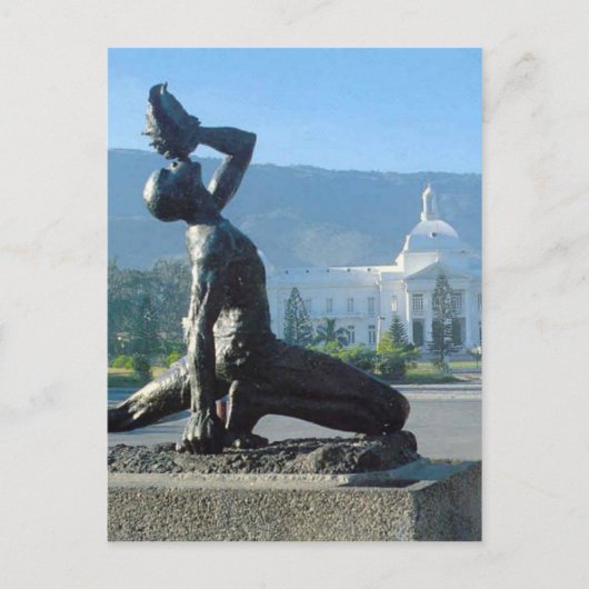 HAITI EARTHQUAKE RELIEF BRIEFKAART (Voorkant)