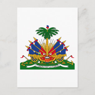 haïti - embleem briefkaart