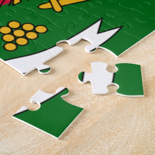 haïti - embleem legpuzzel (Zijkant)