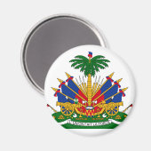 haïti - embleem magneet (Voorkant / Achterkant)