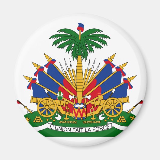 haïti - embleem magneet (Voorkant)