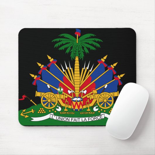 haïti - embleem muismat (Met muis)