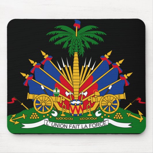 haïti - embleem muismat (Voorkant)