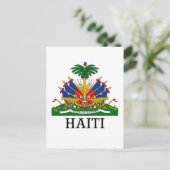 HAITI - embleem/wapen/vlag/symbool Briefkaart (Staand voorkant)