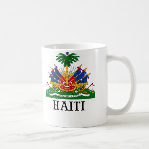HAITI - embleem/wapen/vlag/symbool Koffiemok