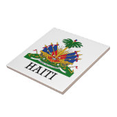 HAITI - embleem/wapen/vlag/symbool Tegeltje (Zijkant)