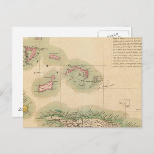 Haïti en Dominicaanse Republiek sep. 68 Briefkaart (Voorkant / Achterkant)