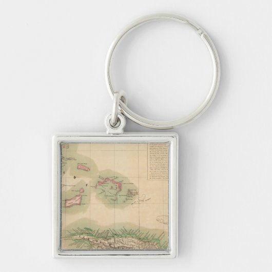 Haïti en Dominicaanse Republiek sep. 68 Sleutelhanger (Voorkant)