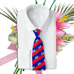 Haïti en Haïtiaanse vlag mode/Stropdas van bedrijv Stropdas<br><div class="desc">Stropdassen (zakelijk): Haïti en Haïtiaanse vlag mode patroon - hou van mijn land,  reizen,  vakantie,  patriotten / sportfans</div>
