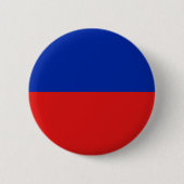 Haiti Fisheye Flag Button (Voorkant)