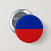 Haiti Fisheye Flag Button (Voorkant /achterkant)