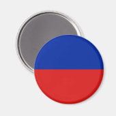 Haiti Fisheye Flag Magnet (Voorkant / Achterkant)