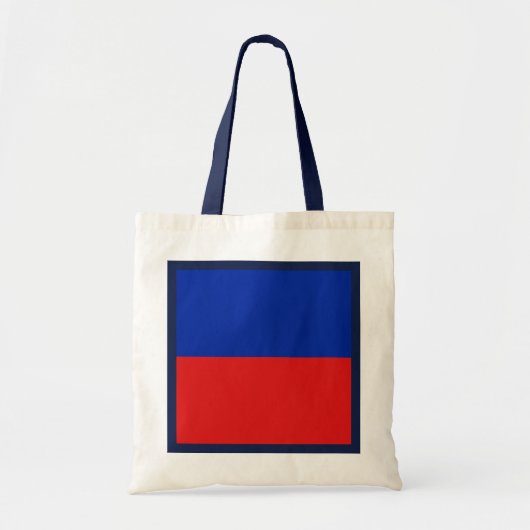 Haiti Flag Bag Tote Bag (Voorkant)