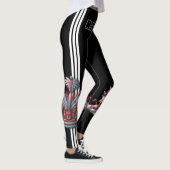 HAITI FLAG BLACK HAVIC ACD LEGGINGS (Rechts)