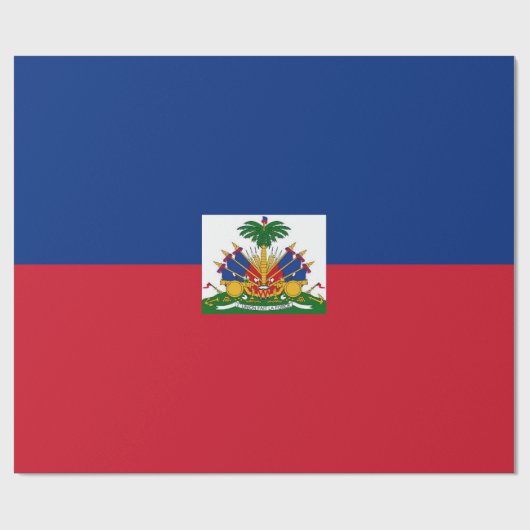 Haiti Flag Cadeaupapier (Vlak)
