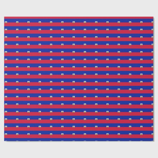 Haiti Flag Cadeaupapier (Vlak)