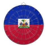 Haiti Flag Dartbord (Voorkant)