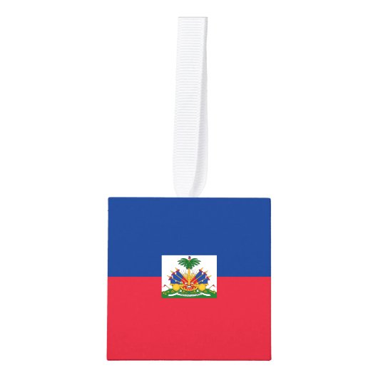 Haiti Flag Decoratie (Voorkant)