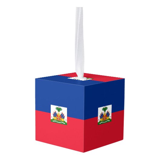 Haiti Flag Decoratie (Achter hoekig)