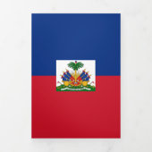 Haiti Flag Drieluik Kaart (Cover)