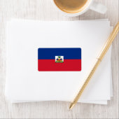 Haiti Flag Etiket (Insitu)