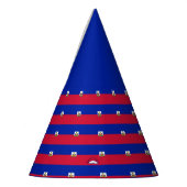 Haiti Flag Feesthoedjes (Links)