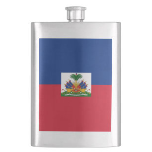 Haiti Flag Flacon