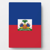 Haiti Flag Fotoplaat (voorkant)