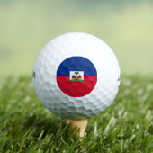 Haiti Flag Golfballen (Insitu Shirt)