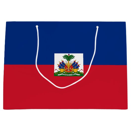 Haiti Flag Groot Cadeauzakje (Voorkant)