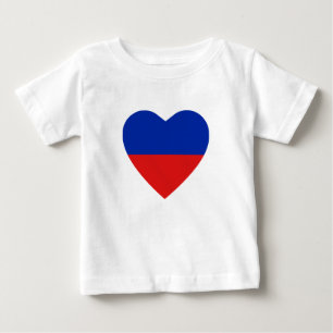 Haïti Flag Heart T-Shirt