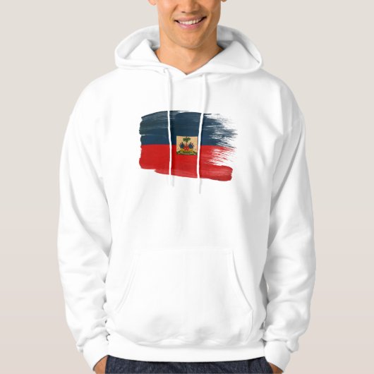 Haiti Flag Hoodie (Voorkant)