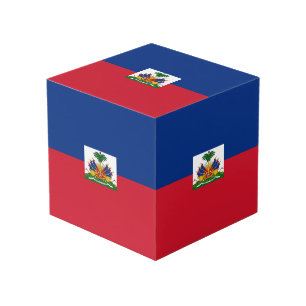 Haiti Flag Kubus