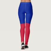Haiti flag leggings (Achterkant)