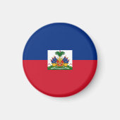 Haiti Flag Magneet (Voorkant)