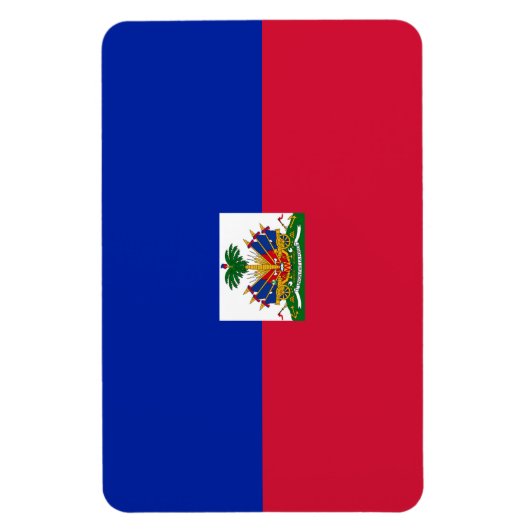 Haiti Flag Magneet (Verticaal)