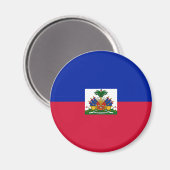 Haiti Flag Magneet (Voorkant / Achterkant)