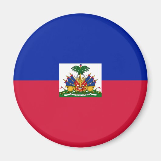 Haiti Flag Magneet (Voorkant)