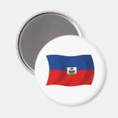 Haiti Flag Magnet (Voorkant / Achterkant)