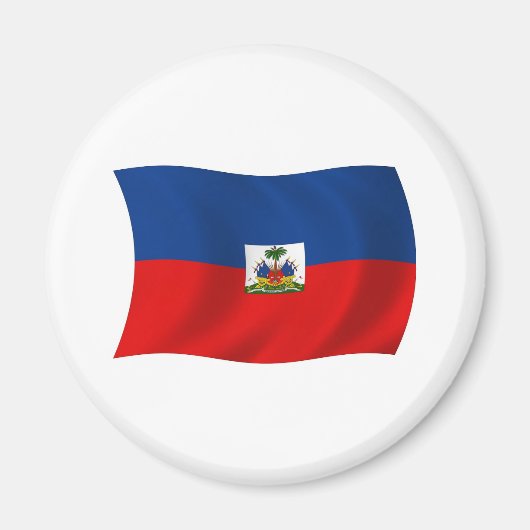 Haiti Flag Magnet (Voorkant)