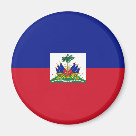 Haiti Flag Magnet (Voorkant)